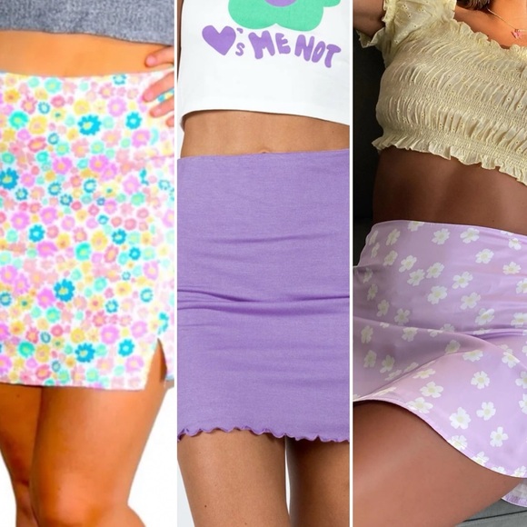 YOUR OWN OLIVIA RODRIGO INSPIRED PURPLE SKIRT  LOT!! - Picture 8 of 8